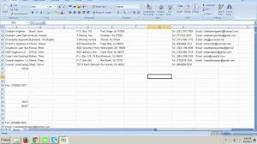 Excel, data entry, Ms word